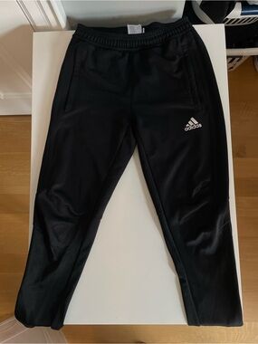 Adidas Kids Black Track Pants